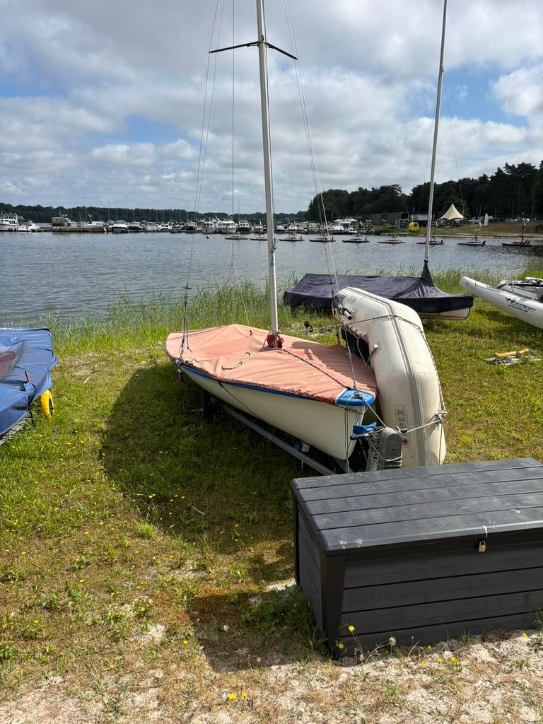 Open zeiboot 4.90 te koop op Zilvermeer Mol, 5 m, Autres types, Enlèvement, Utilisé