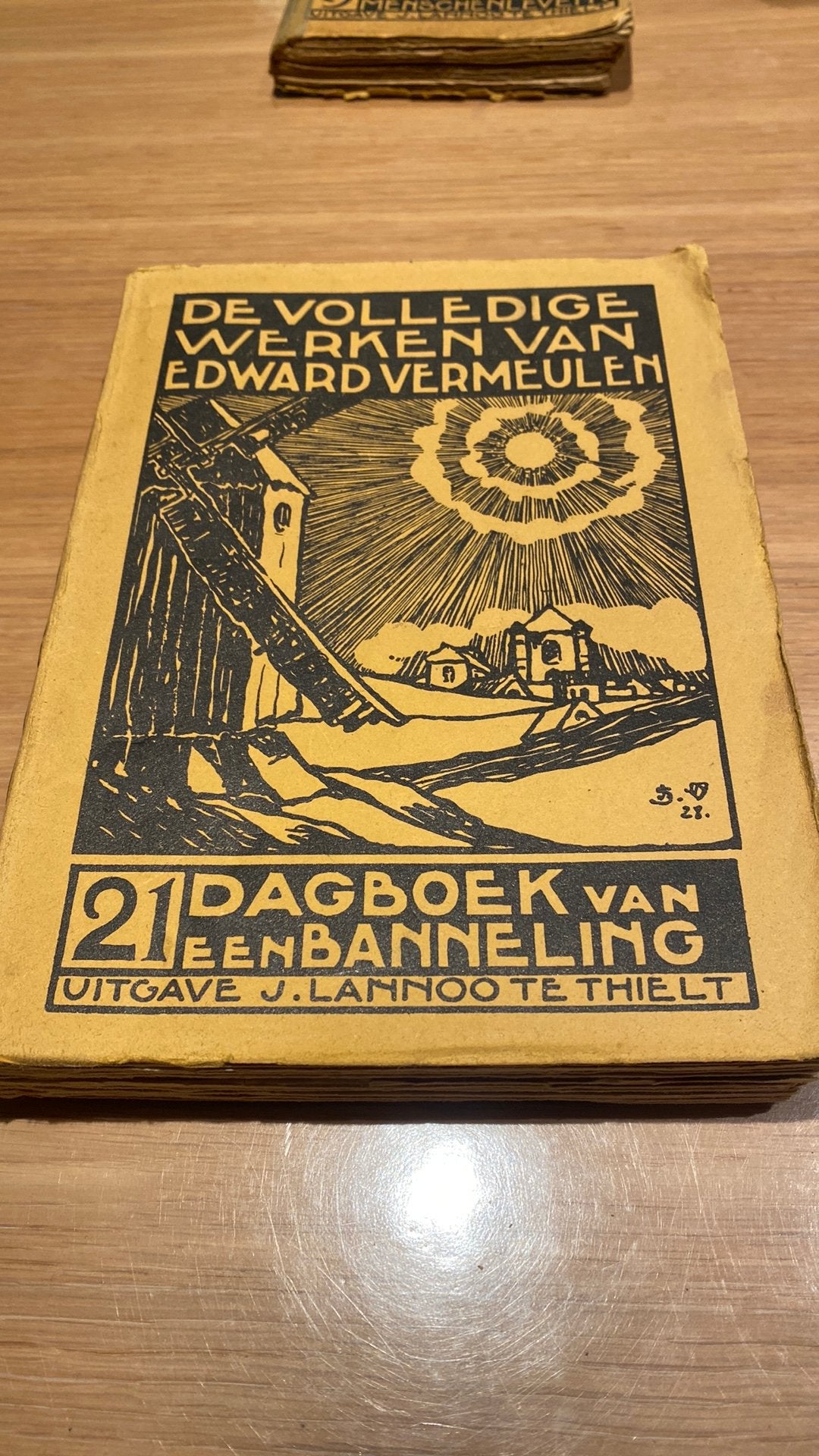 Edward Vermeulen 21 Dagboek van een banneling, België, Edward Vermeulen, Ophalen, Gelezen