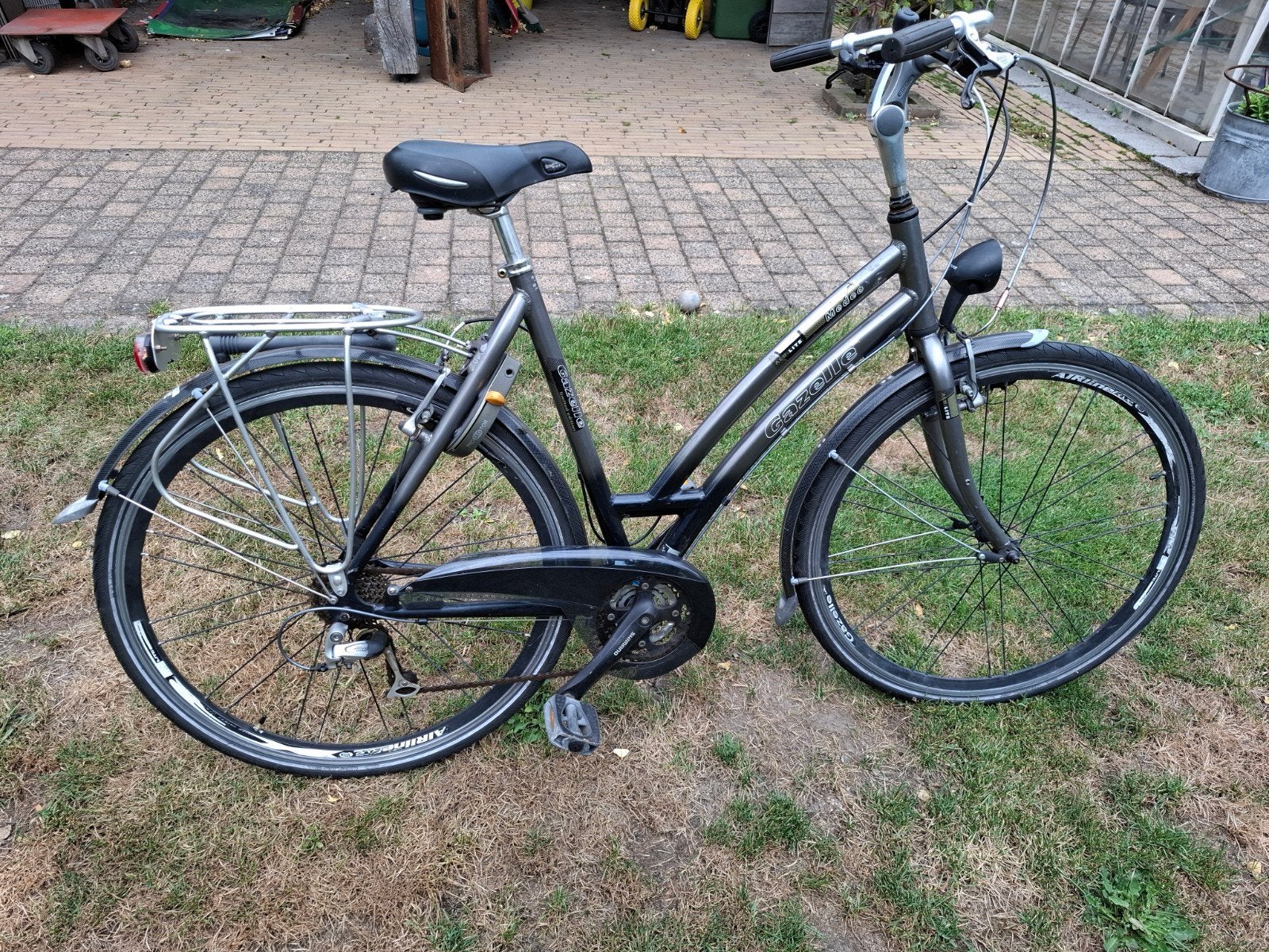 Damesfiets gazelle, Ophalen, Gazelle