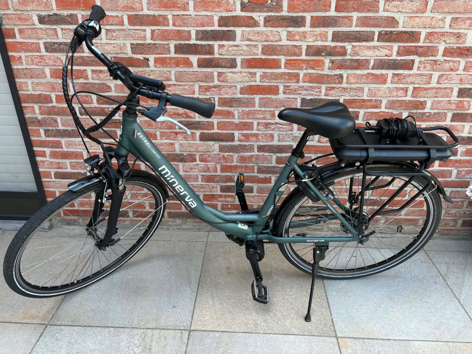 E bike minerva, Enlèvement, Comme neuf, 50 km par batterie ou plus, Autres marques