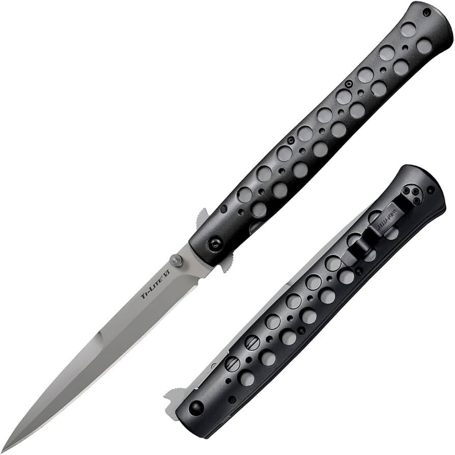 Zakmes - Cold steel Ti-Lite 6 alu, Ophalen, Zo goed als nieuw