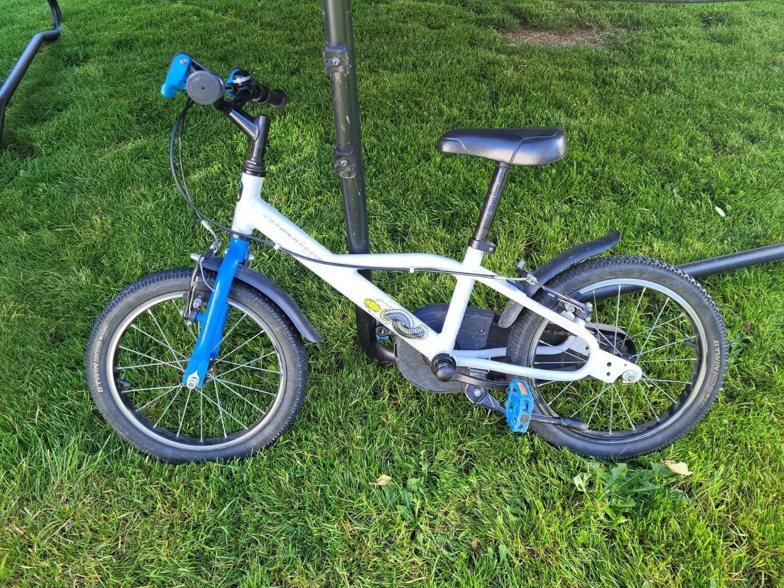 btwin fietsje 16 inch, Enlèvement