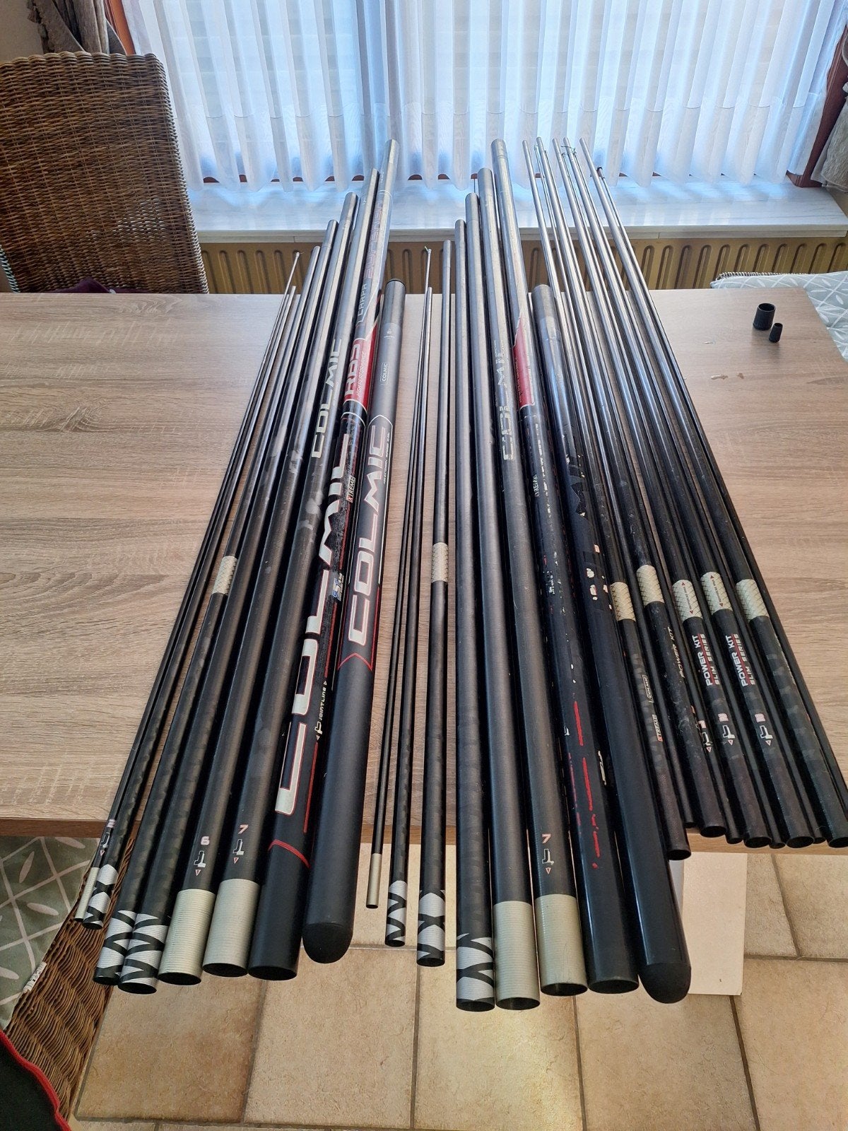 colmic superba 10m xl pakket, Ophalen, Zo goed als nieuw, Vaste hengel
