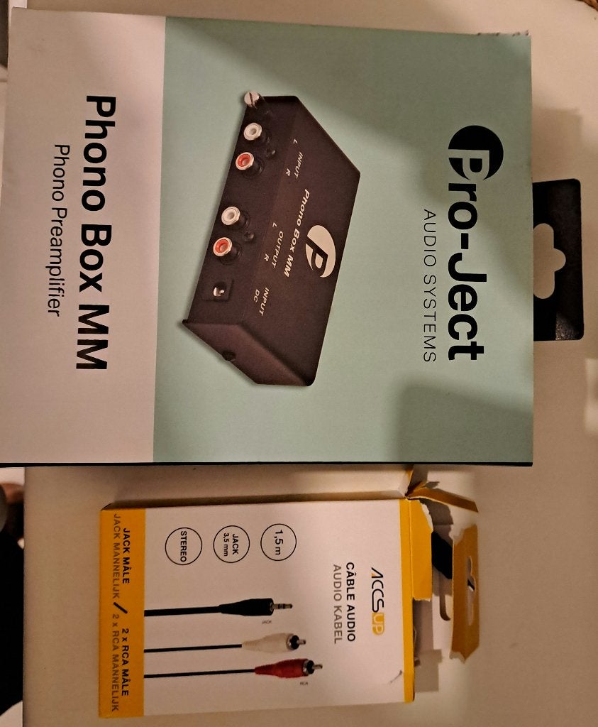 Phonobox MM Pro ject, Audio, Tv en Foto, Ophalen of Verzenden, Nieuw, Platenspeler, Overige merken