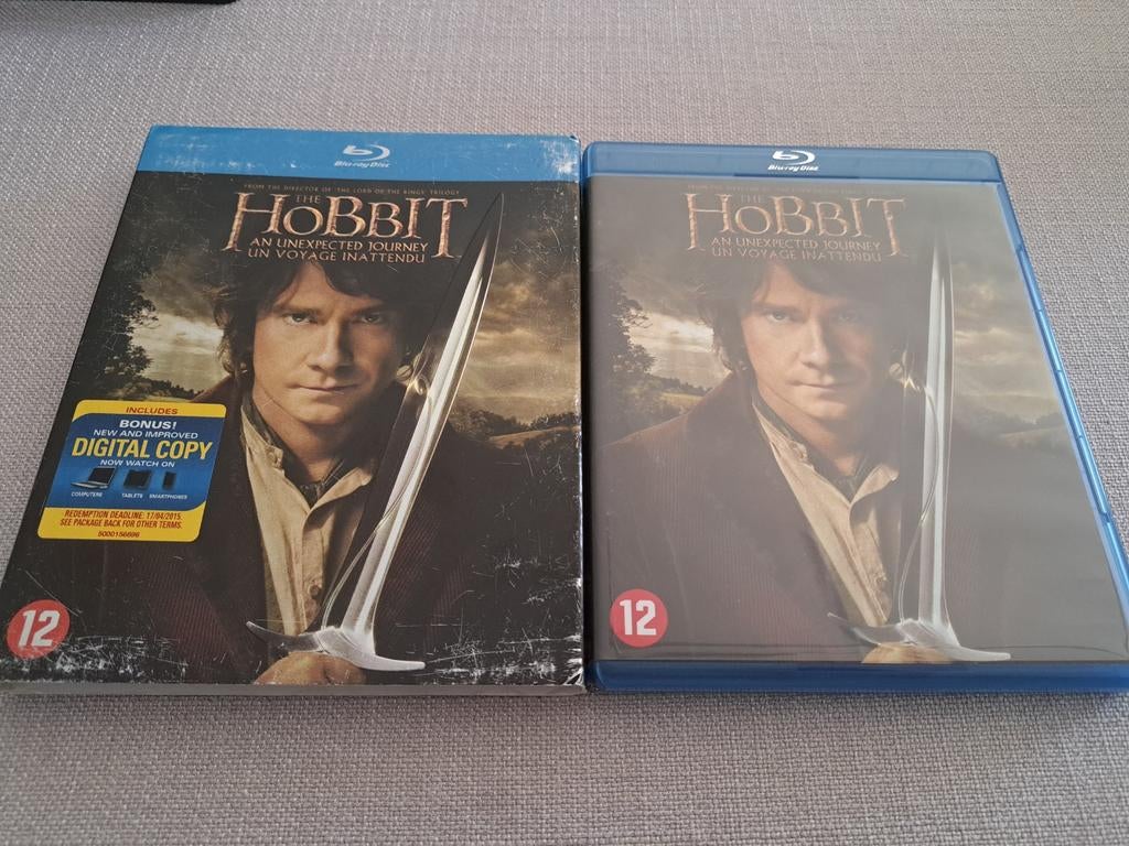 Blue Ray : le hobbit, un voyage inattendu, Enlèvement, Comme neuf, Aventure