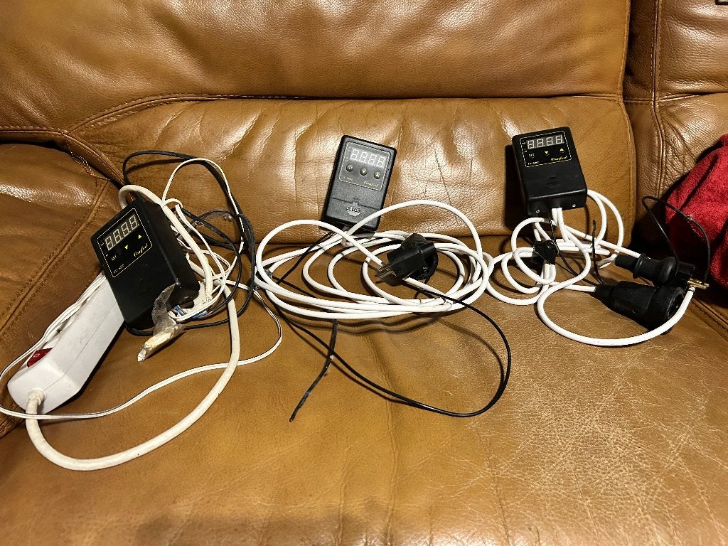 Comfort proportionele digitale thermostaat TS-5000 - 3 stuks, Dieren en Toebehoren, Reptielen en Amfibieën | Toebehoren, Gebruikt