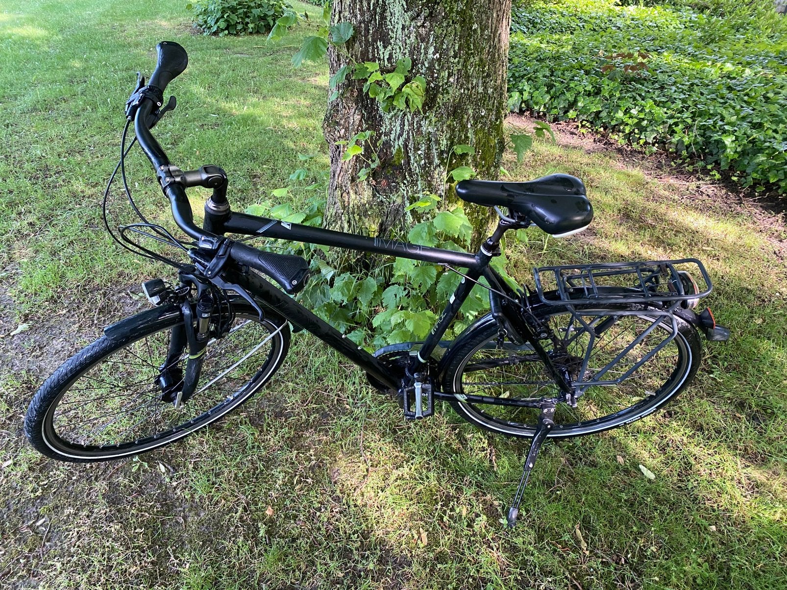 Prachtige Herenfiets Kalkhoff IMAGE cityfiets XL, 28 inch, Vering, Velgrem, Zo goed als nieuw