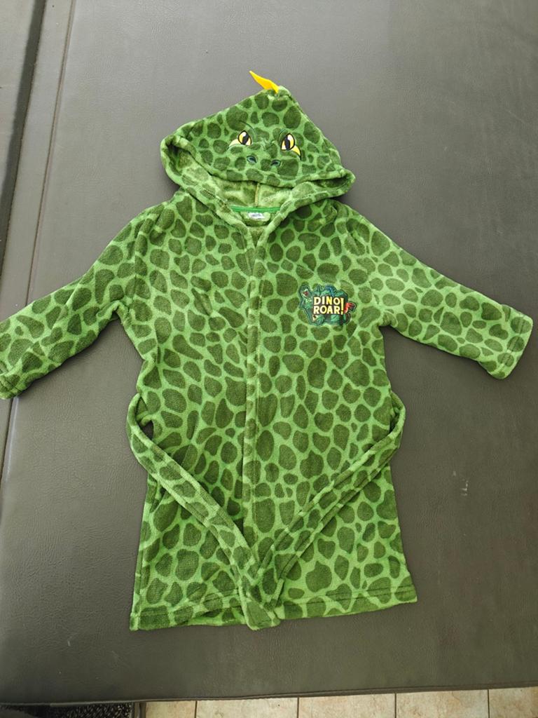 Badjas dino Roar maat 110-116, Kinderen en Baby's, Kinderkleding | Maat 110, Ophalen of Verzenden