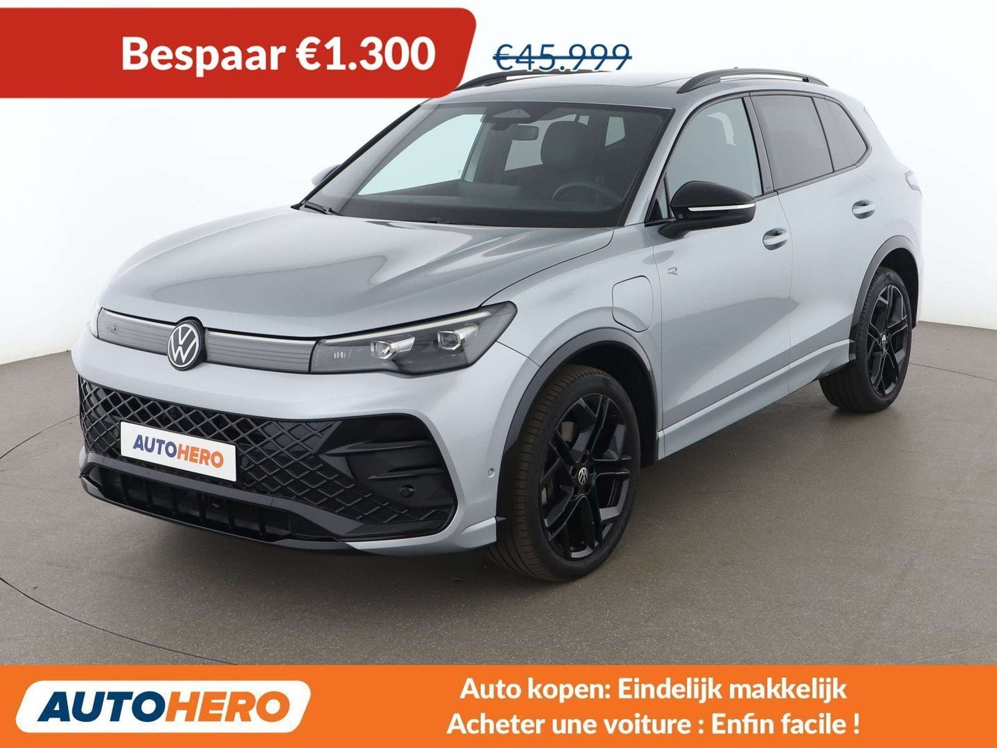 Volkswagen Tiguan 1.5 TSI eHybrid R-Line (automatique), Autos, Argent ou Gris, Achat, Noir, 5 portes