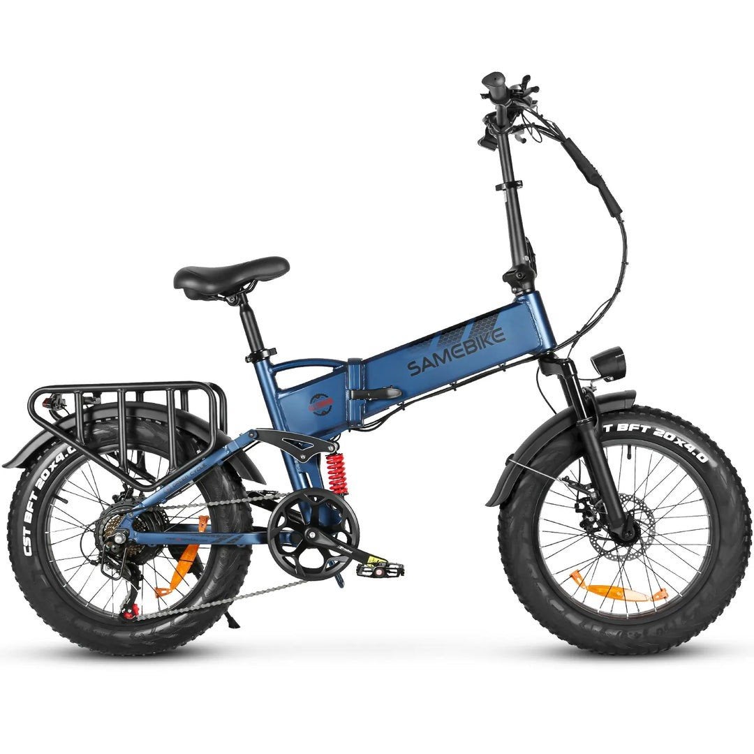 Fatbike Samebike RSA02, Versnellingen, Zo goed als nieuw, Totaal opvouwbaar, Schijfrem