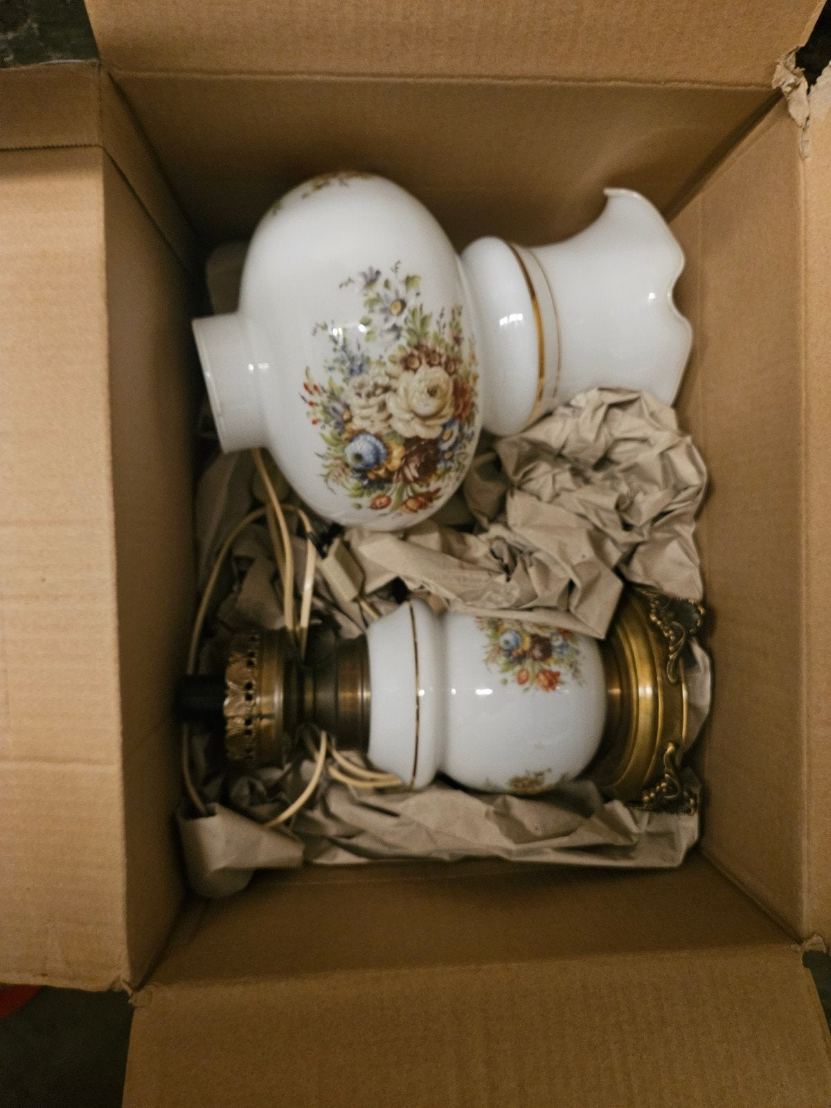 Lampe à huile, Enlèvement