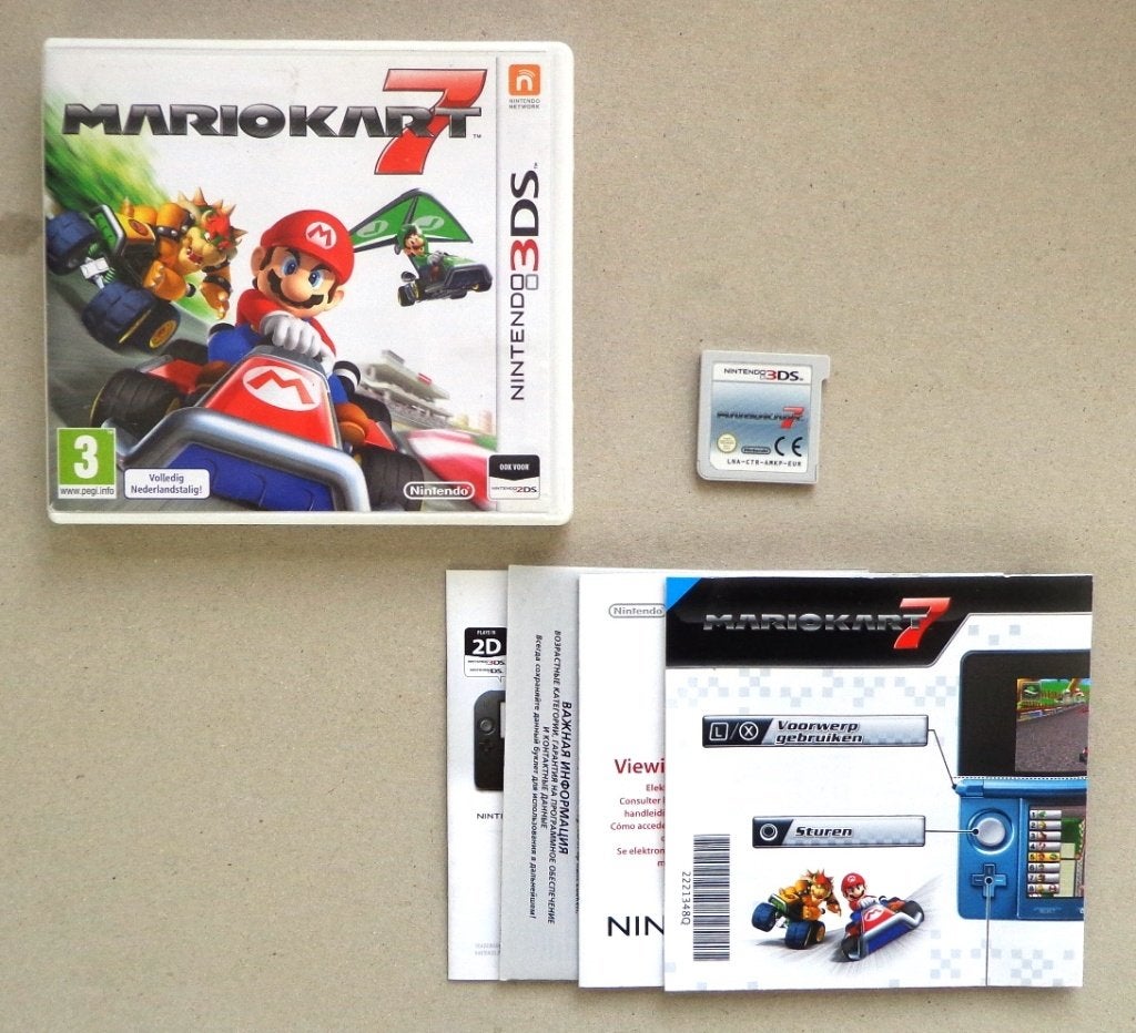 Mario Kart 7 voor de Nintendo 3DS, Games en Spelcomputers, Games | Nintendo 2DS en 3DS, Ophalen of Verzenden, Zo goed als nieuw