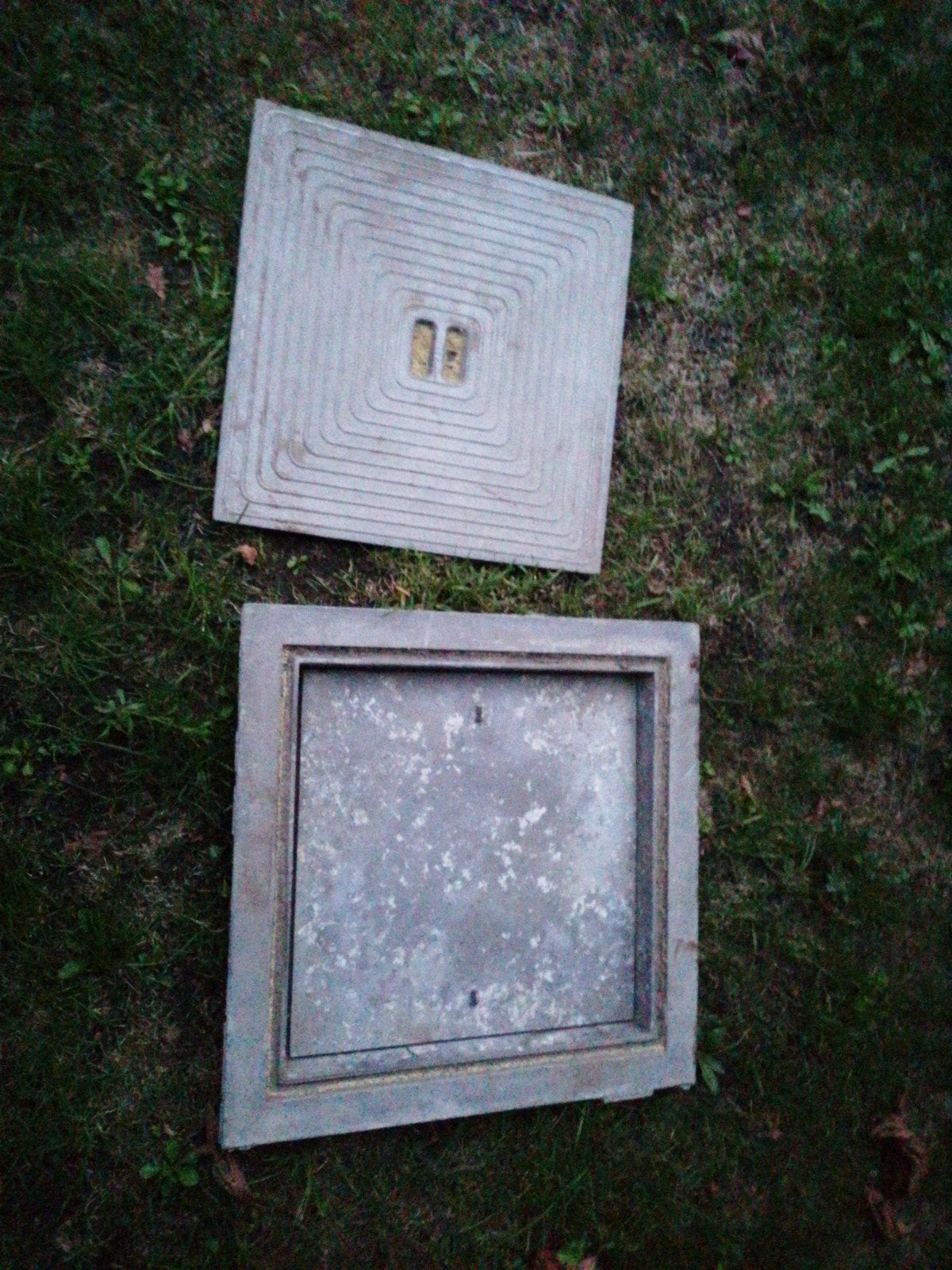 regenput deksel dubbel, Jardin & Terrasse, Barils de pluie, Enlèvement, Utilisé, Métal