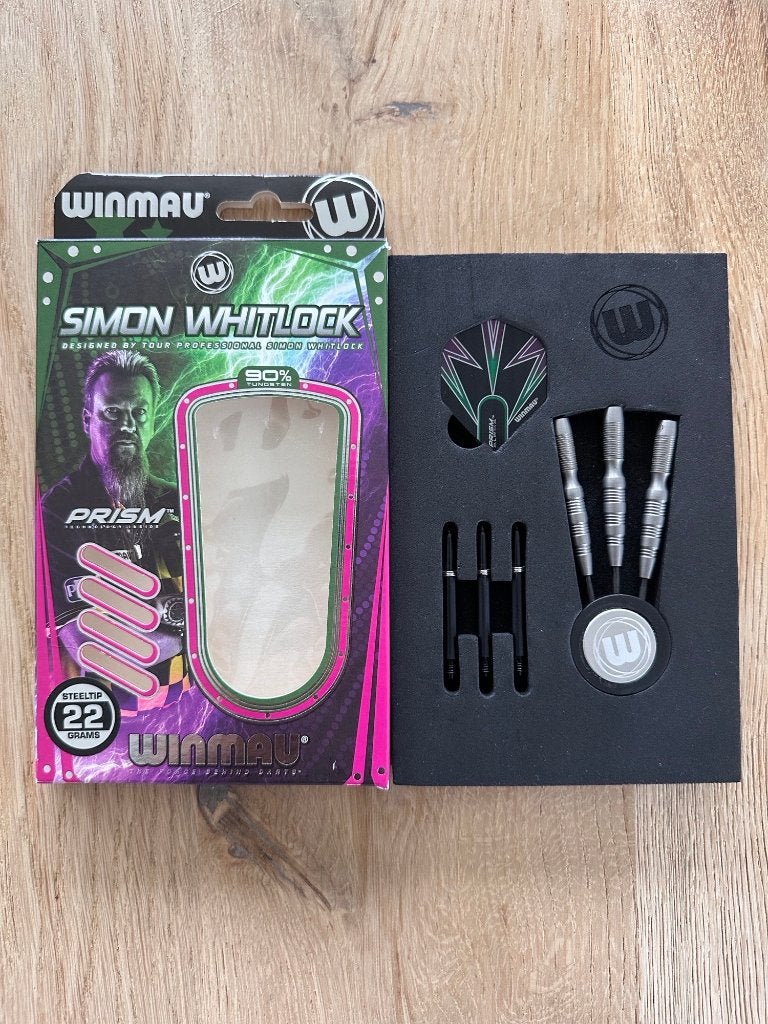Dartpijlen Winmau - Simon Whitlock 22 gram, Ophalen of Verzenden, Zo goed als nieuw, Pijlen