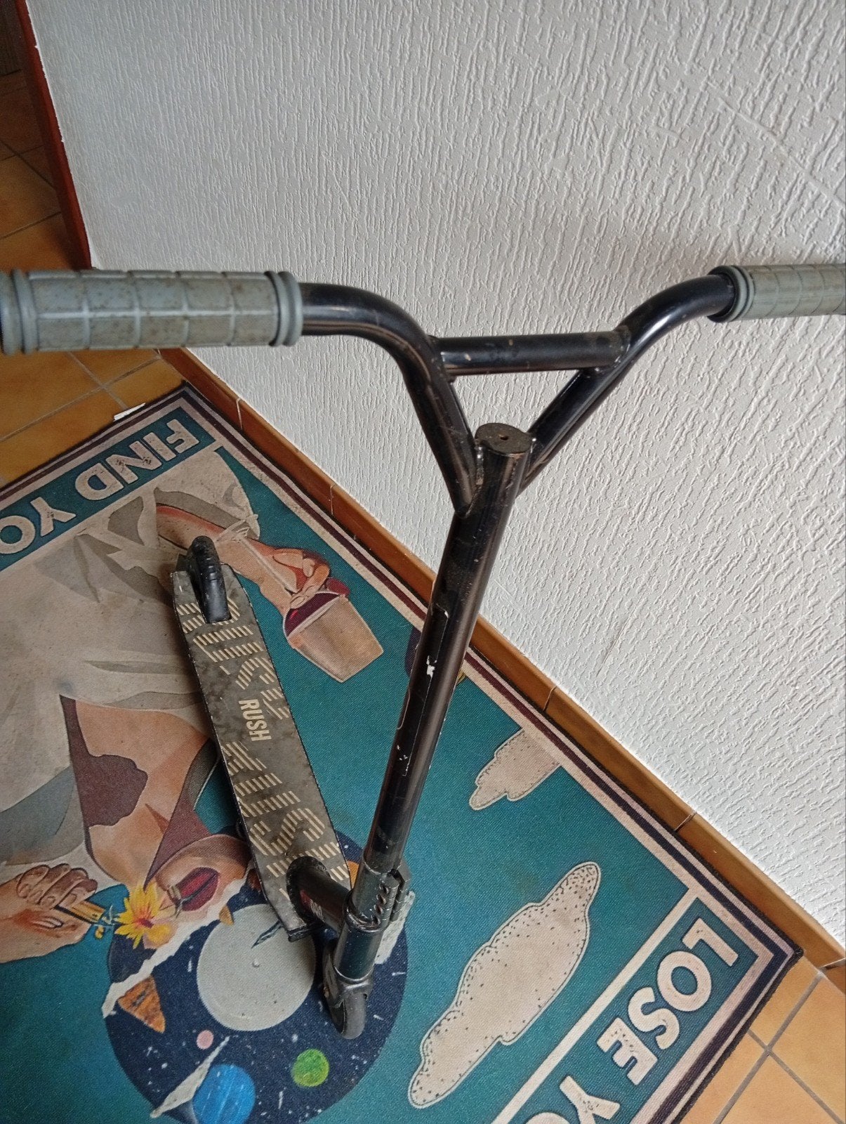 Gebruikte stuntstep xr pro, Ophalen