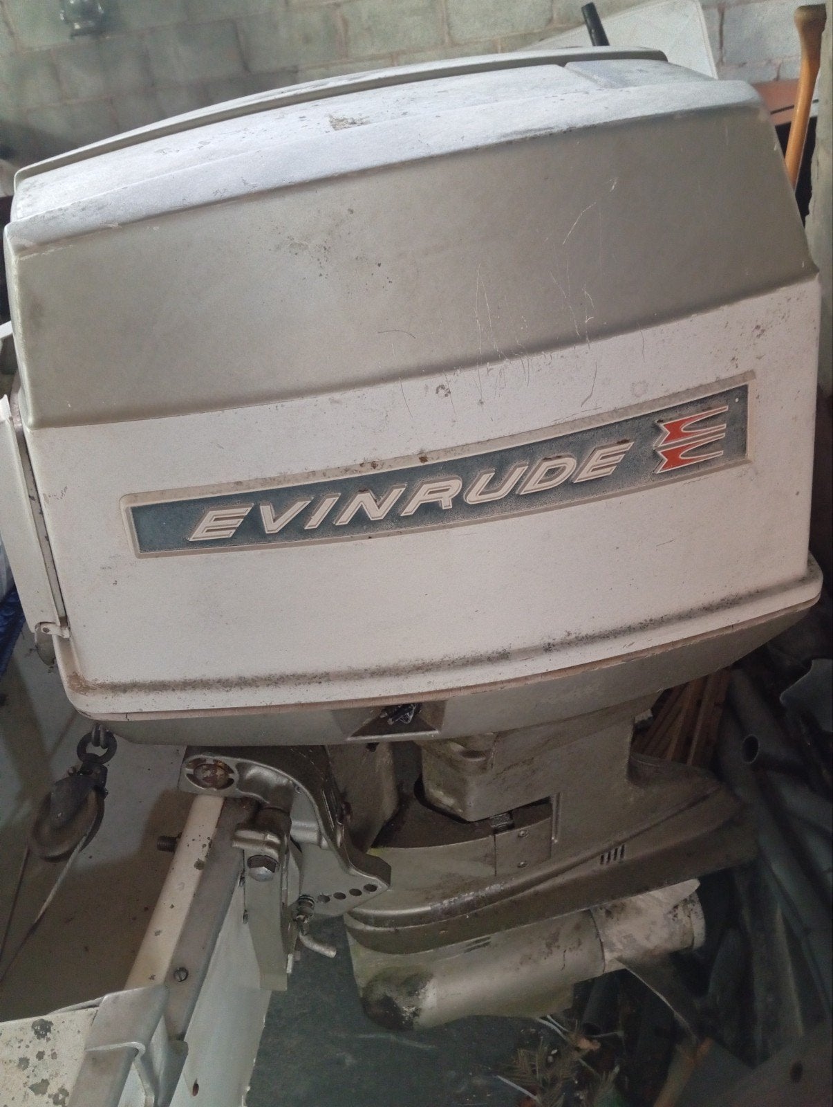 Moteur evinrude hors-bord 2T 55cv, Sports nautiques & Bateaux, Moteurs Hors-bord & In-bord, Enlèvement, Utilisé