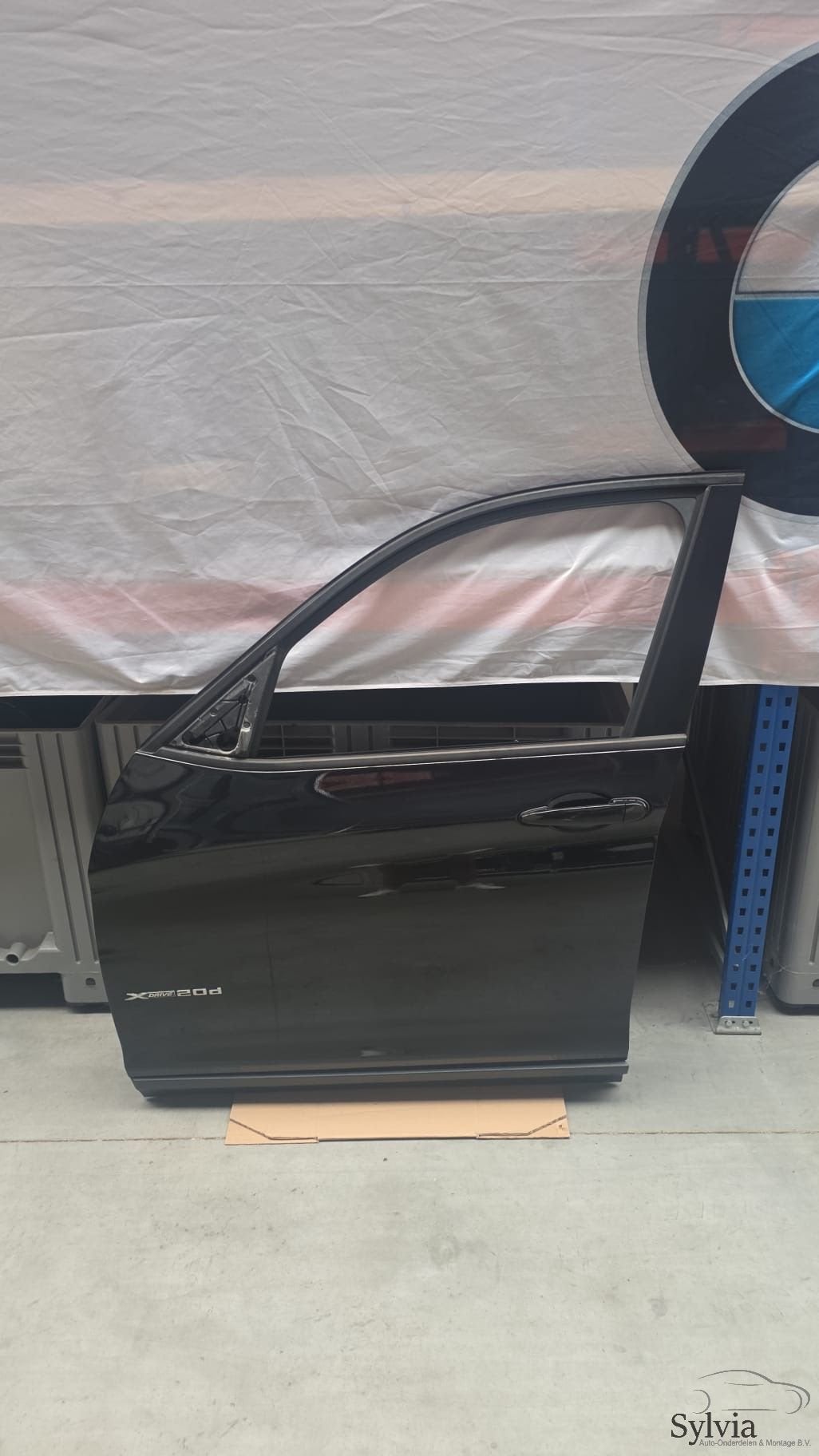 Deur Portier Linksvoor BMW X3 F25 Black Sapphire 475 4151735, Gebruikt, -, Deur, -