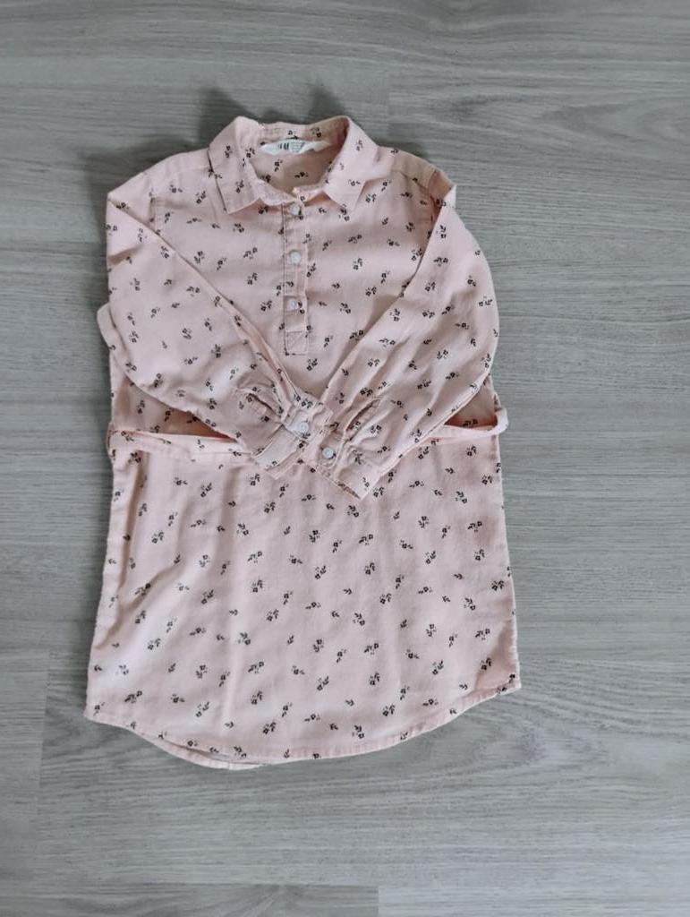 jurk lange mouwen maat 110, Enlèvement, Comme neuf, Fille, Robe ou Jupe