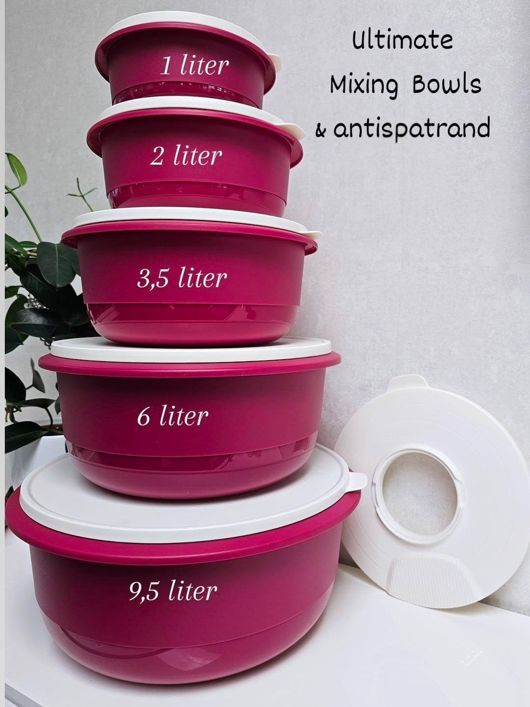 Tupperware set ultimate mixing bowls, Ophalen of Verzenden, Nieuw