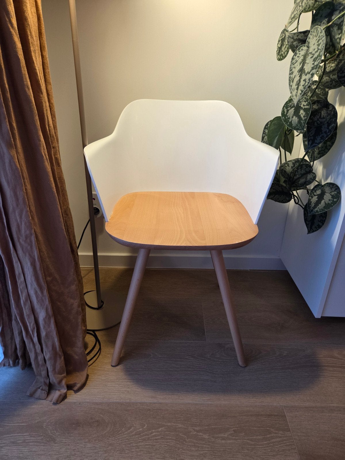 Kave Home Bjorg stoel - 2 stuks, Ophalen, Twee, Wit, Design