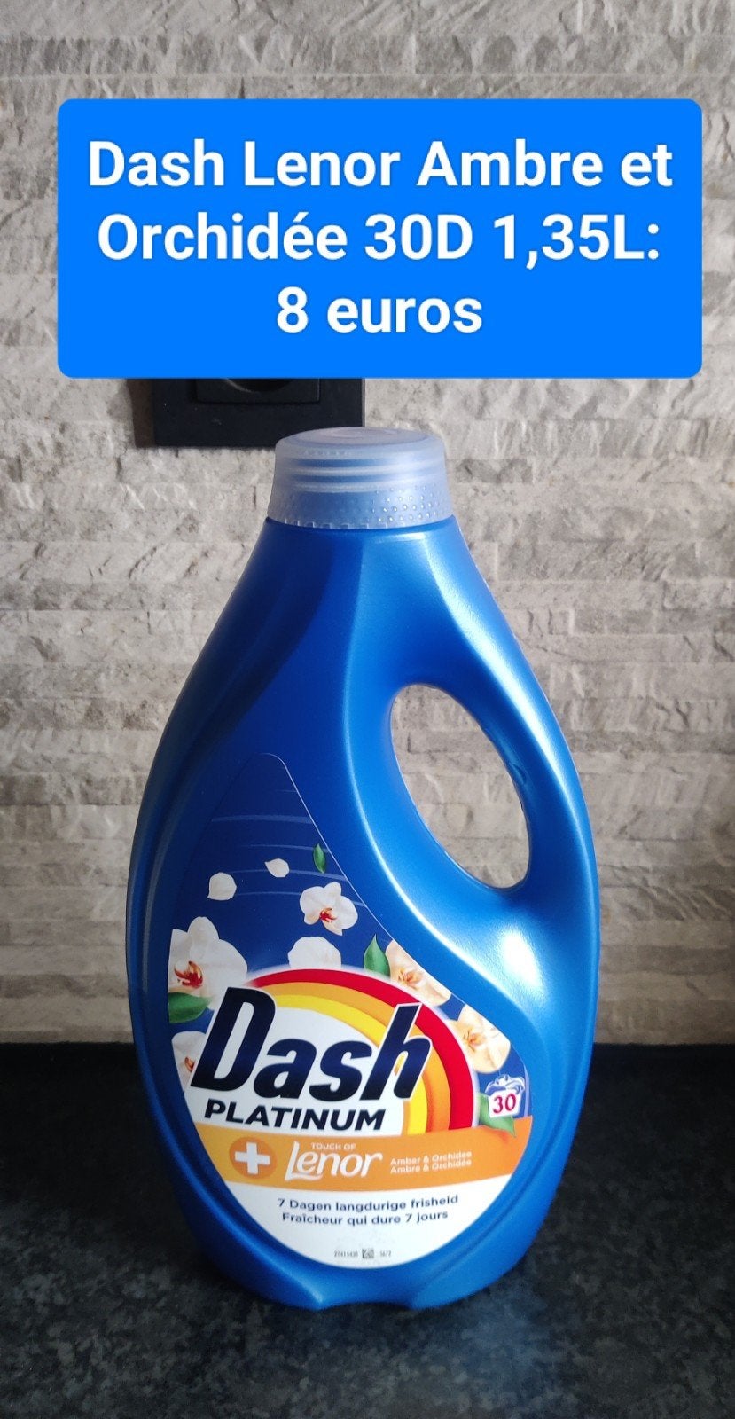 Dash Lenor Amber en Orchid 30D 1,35L, Ophalen