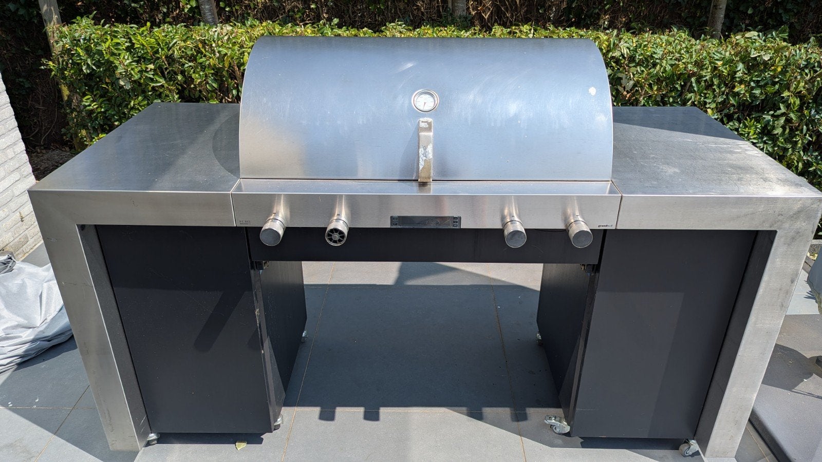 Gas BBQ Grandhall X-series 2 Porsche Design, Tuin en Terras, Ophalen, Gebruikt