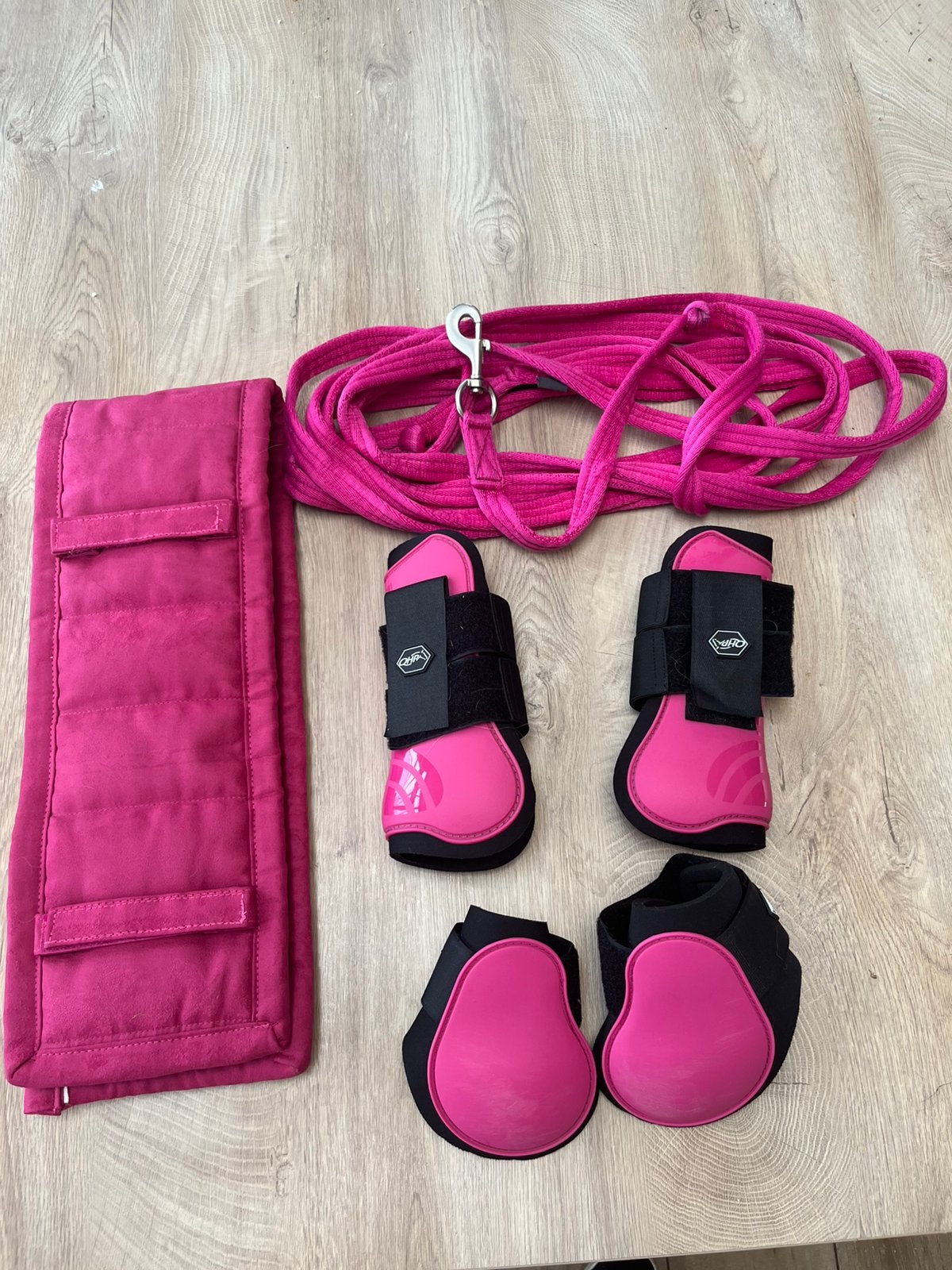Longeerset full fushia, Dieren en Toebehoren, Ophalen of Verzenden, Zo goed als nieuw
