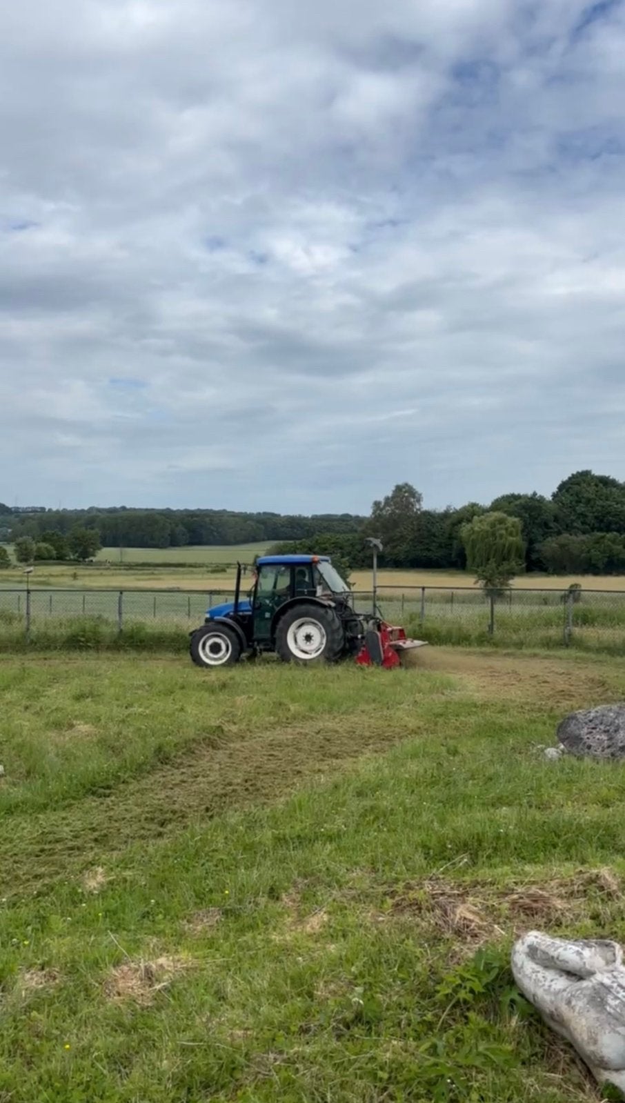 Afmaaien weides - Bouwgronden - Grasvelden, Dieren en Toebehoren
