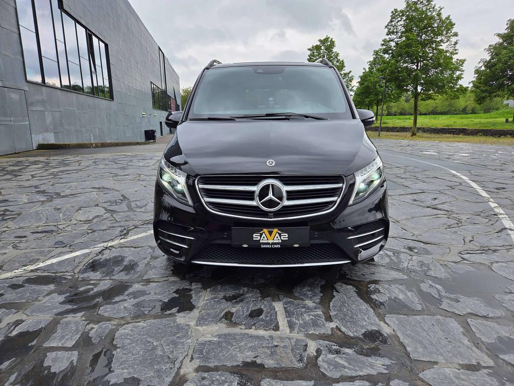 Mercedes-Benz V 250 V 250 d /AMG PAKKET/TREKHAAK/BURMESTER/3, Auto's, Automaat, Monovolume, Gebruikt, Zwart