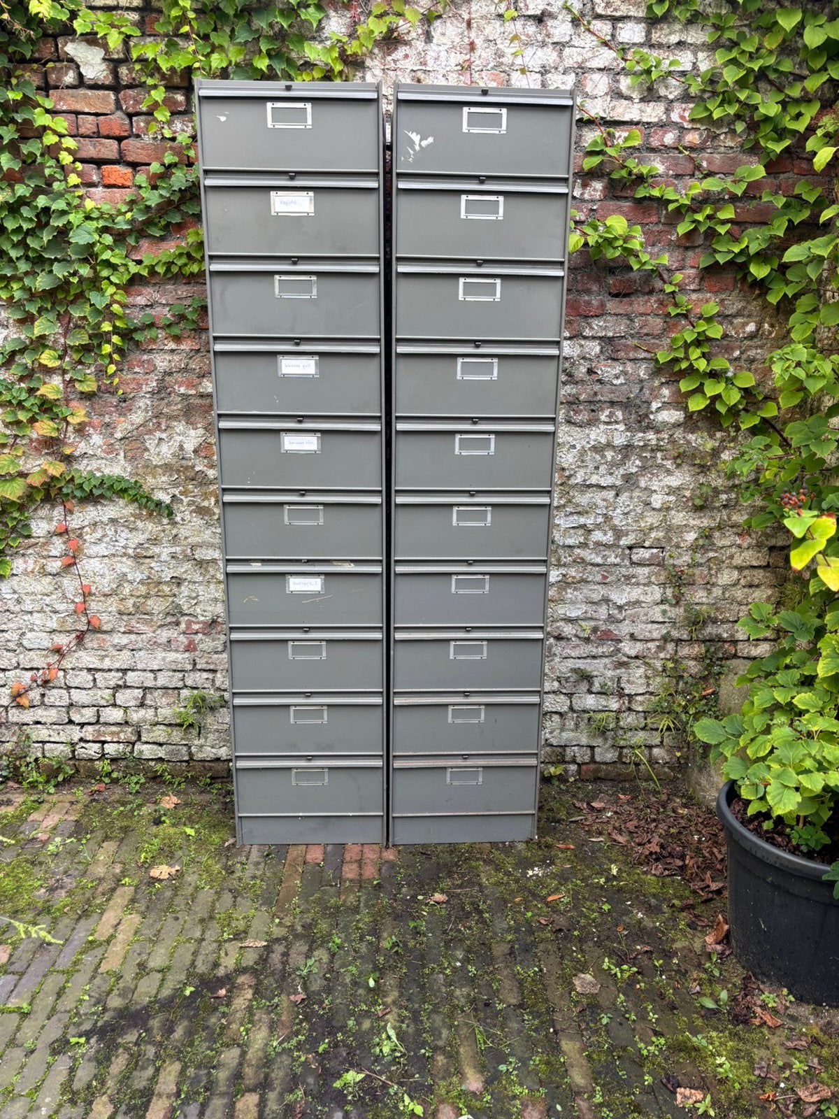 Vintage vakken kast, Enlèvement, Utilisé