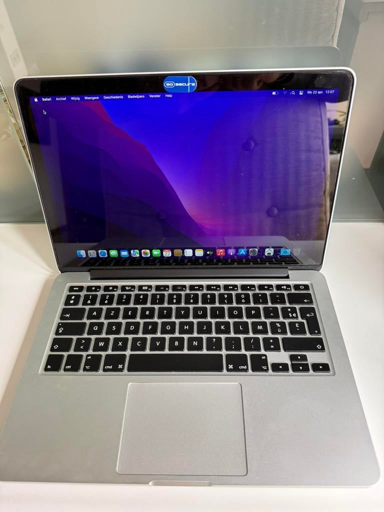 Apple Macbook Pro 512 Go Retina, Enlèvement ou Envoi, 512 GB, MacBook, Utilisé