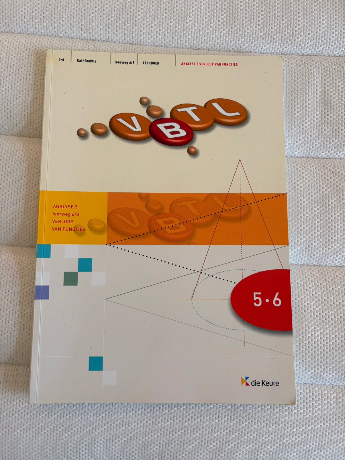 Pakket van 6 Wiskunde Handboeken VBTL 5&6e middelbaar, Boeken, Schoolboeken, Zo goed als nieuw, Wiskunde A, ASO, Ophalen of Verzenden