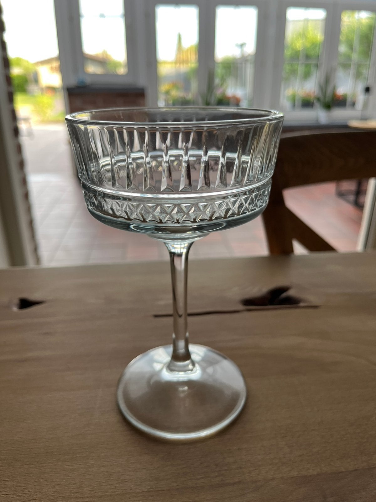 6 champagne coupe, Ophalen, Zo goed als nieuw