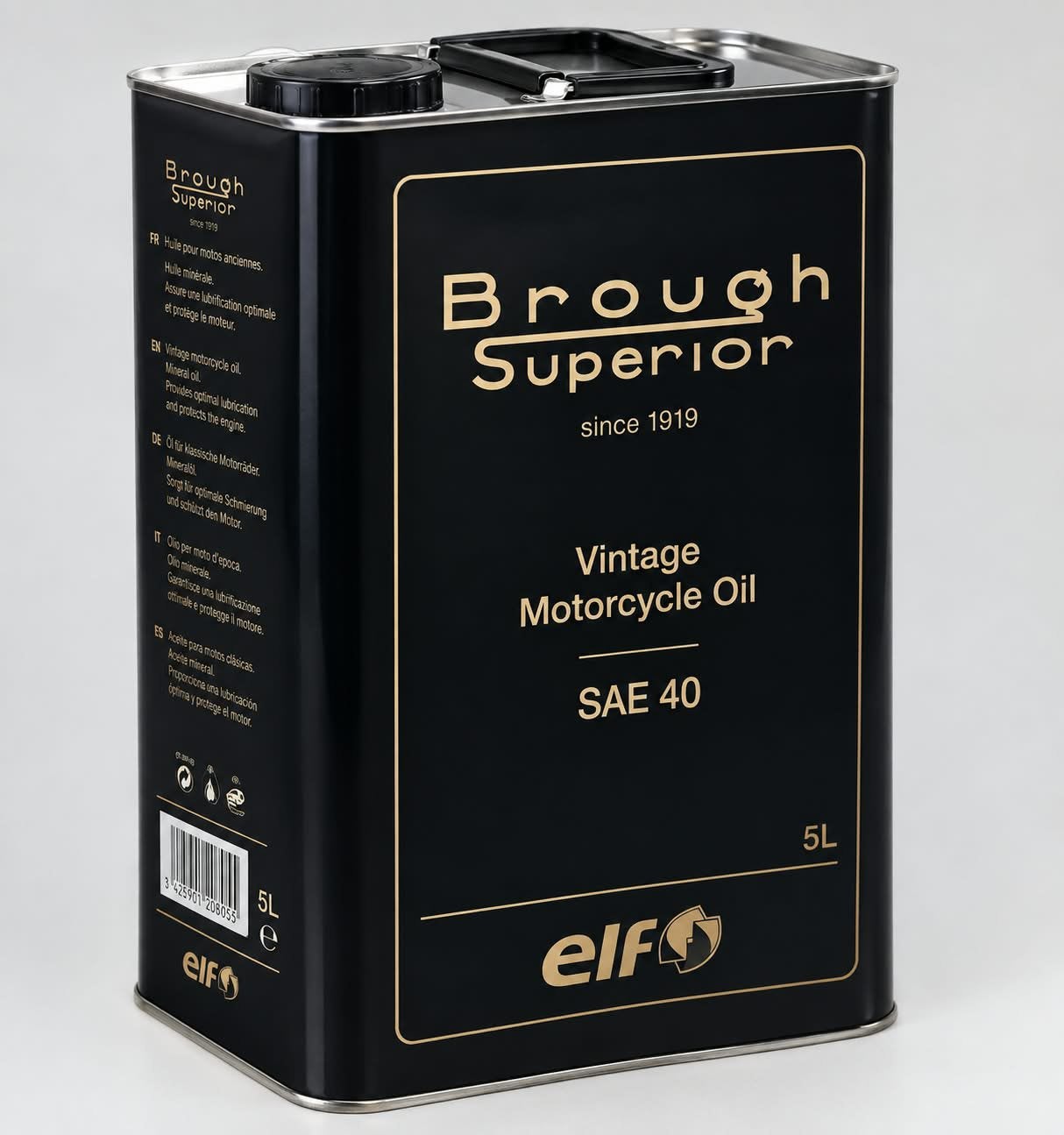 ELF Brough Superior, Motoren, Ophalen