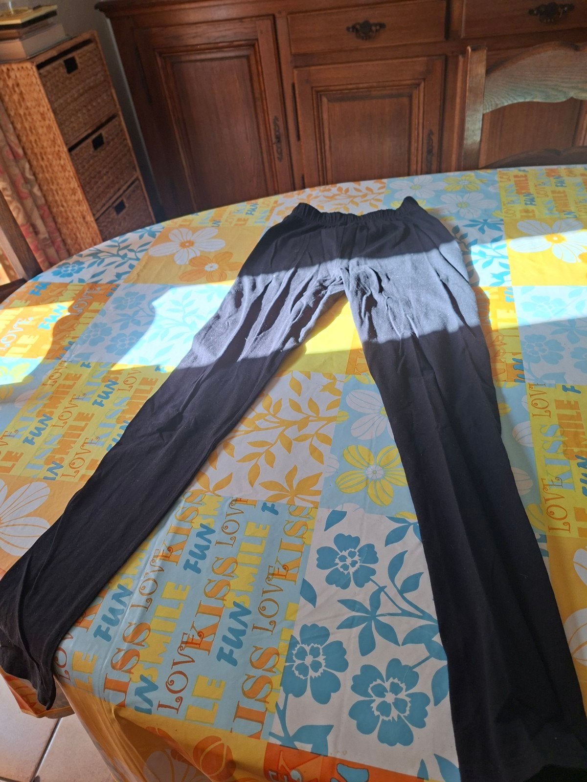 Legging fille noir.  Taille 13-14 ans., Enlèvement ou Envoi, Fille