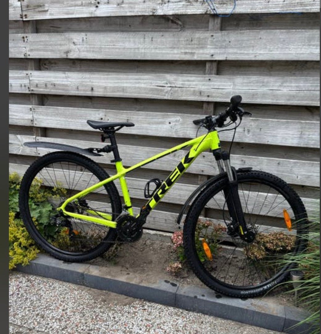 Trek Marlin 5 Hardtail MTB  9S 27,5'' Groen Gen 3, Hardtail, Ophalen, Zo goed als nieuw, Trek