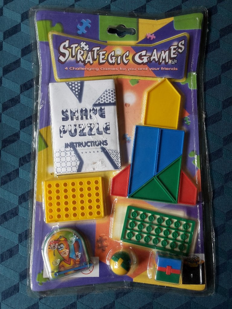 Setje van mini spelletjes voor kinderen, ideaal voor op reis, Ophalen of Verzenden, Nieuw, Ontdekken