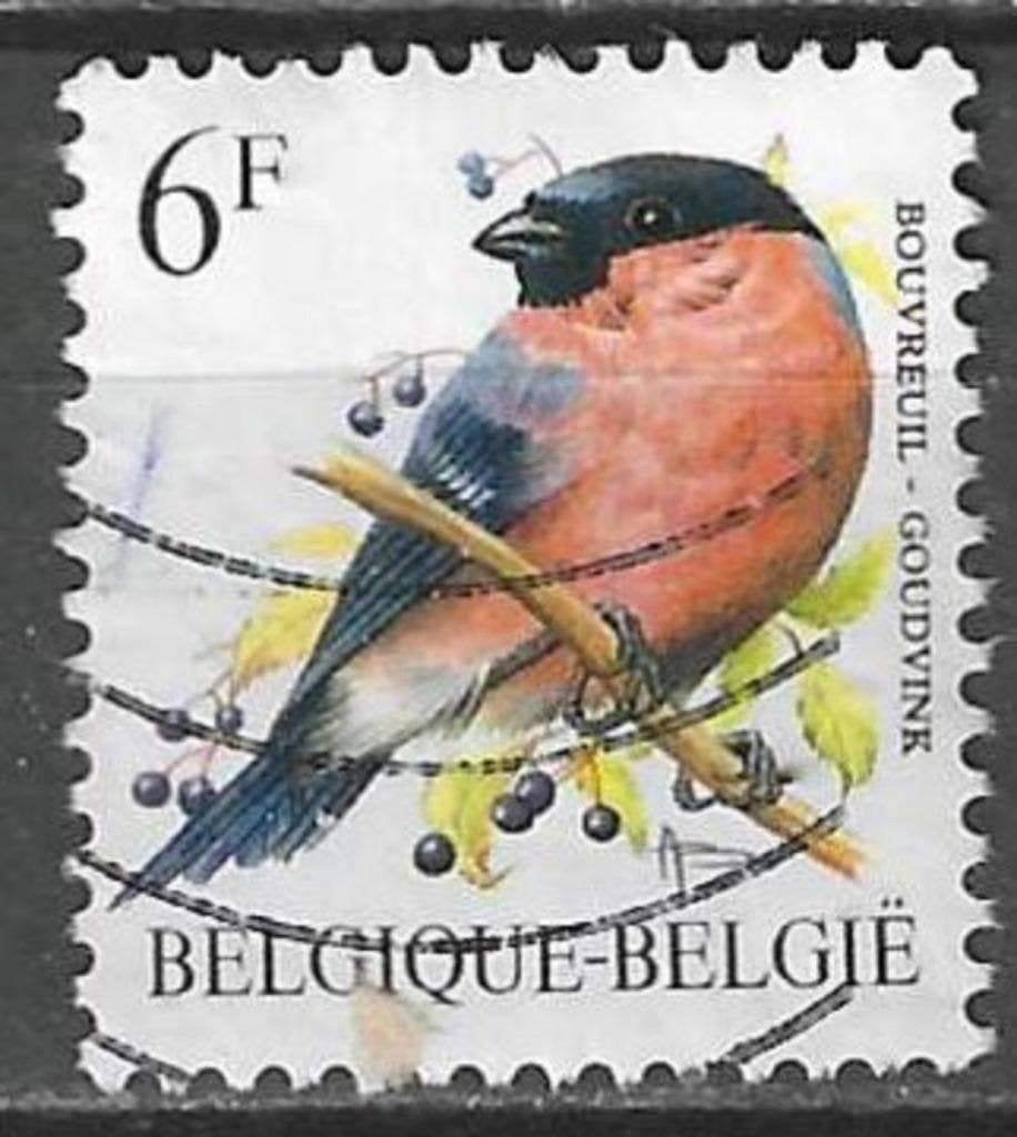 Belgie 1988 - Yvert 2294 /OBP 2295 - Buzin - Goudvink (ST), Verzenden, Gestempeld, Gestempeld, Voertuigen