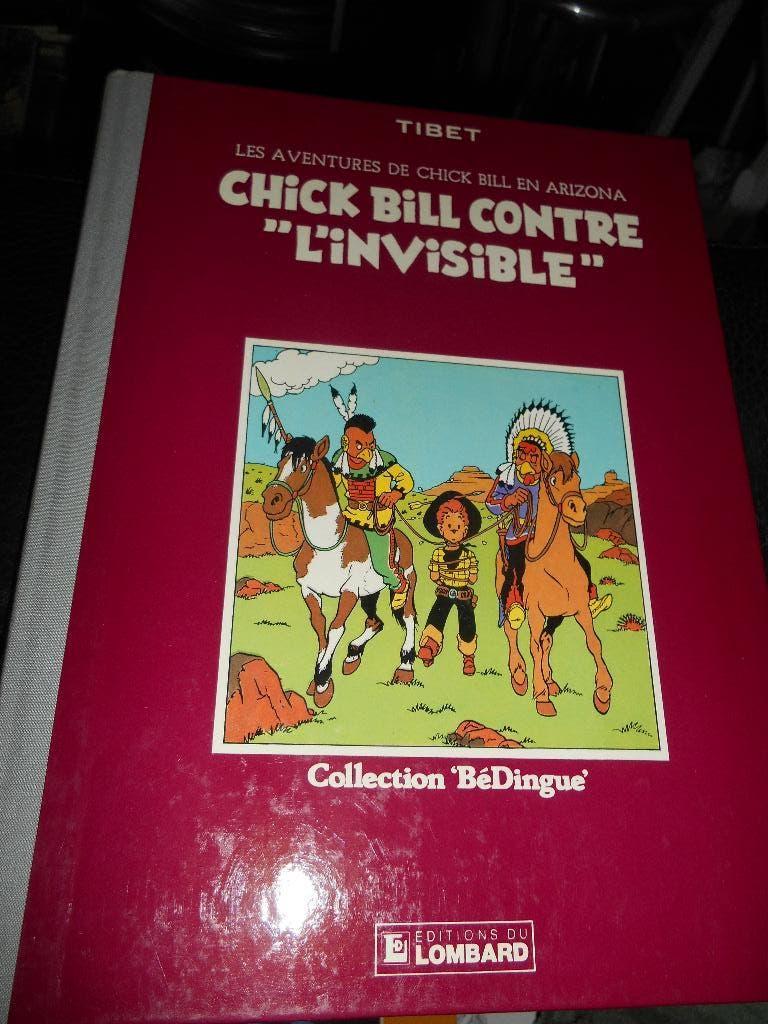 Chick Bill contre " l'invisible" coll Bédingue eo, Livres, Enlèvement ou Envoi