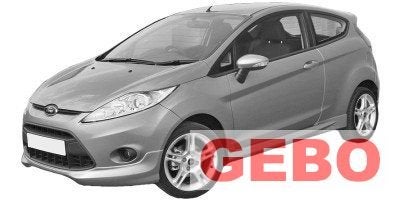 Ford fiesta 2008 t/m 2013 voorkop motorkap bumper koplamp sp, Neuf, -, Ford, Origine de la pièce connue