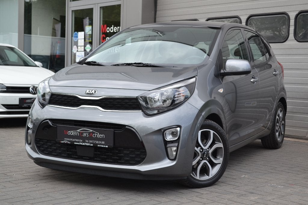 Kia Picanto 1.0 Benzine * GPS * Camera * Carplay, Voorwielaandrijving, 4 zetels, Stof, 980 kg