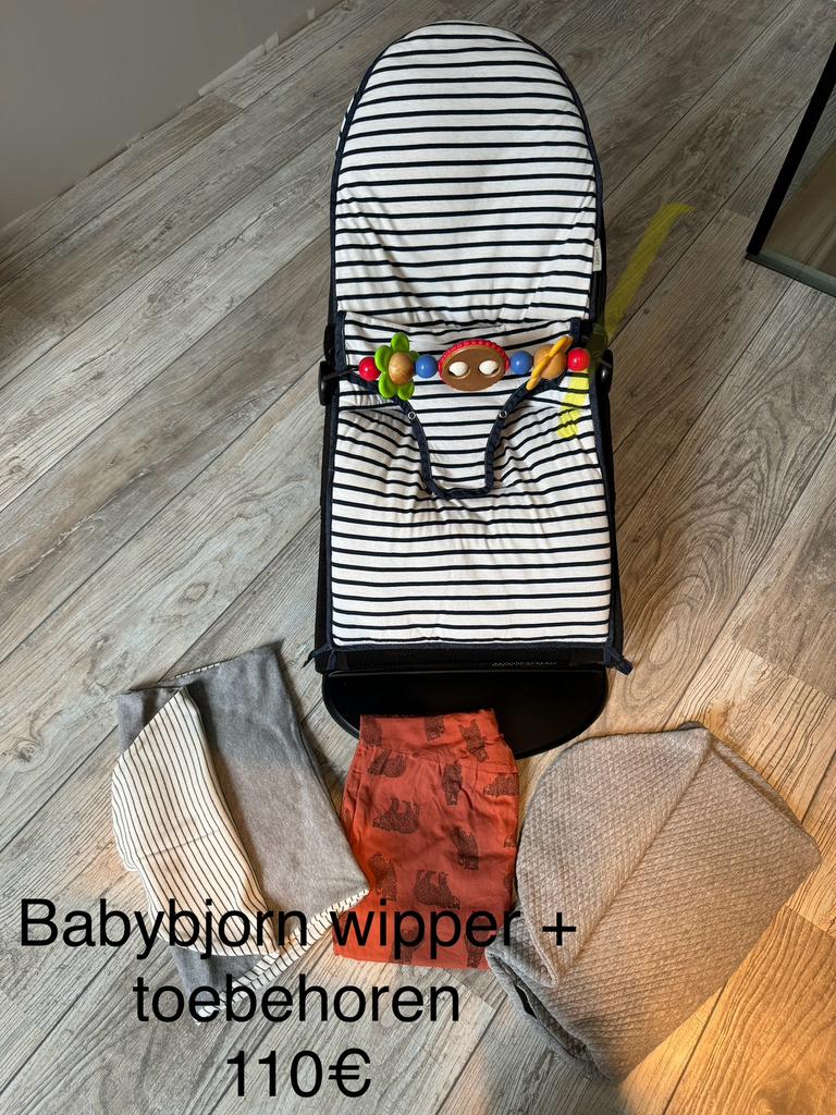 Babybjorn wipper + toebehoren, Ophalen, Zo goed als nieuw