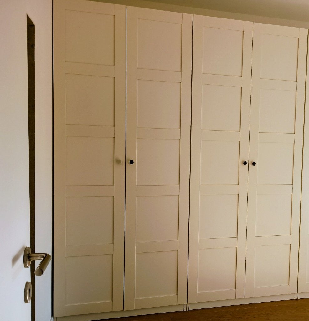 1 IKEA PAX-kledingkast met planken, Ophalen, Gebruikt