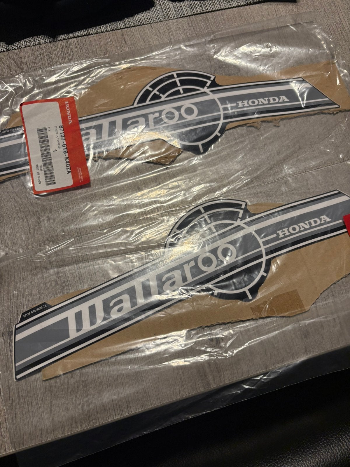Honda wallaroo NOS stickers, Vélos & Vélomoteurs, Enlèvement ou Envoi, Neuf