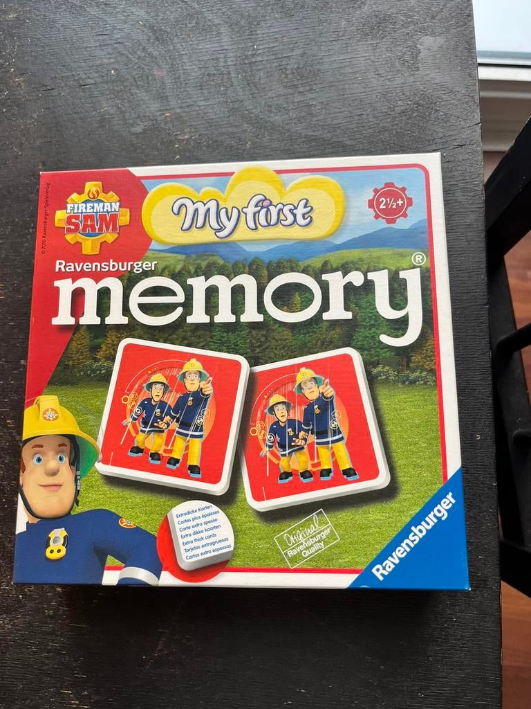 Brandweerman Sam memoryspel, Ophalen, Zo goed als nieuw, Ontdekken