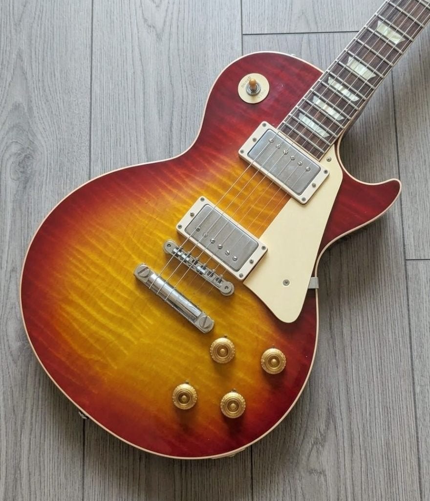 Gibson Custom Shop Les Paul 59 60th anniversary, Muziek en Instrumenten, Ophalen, Zo goed als nieuw, Solid body, Gibson
