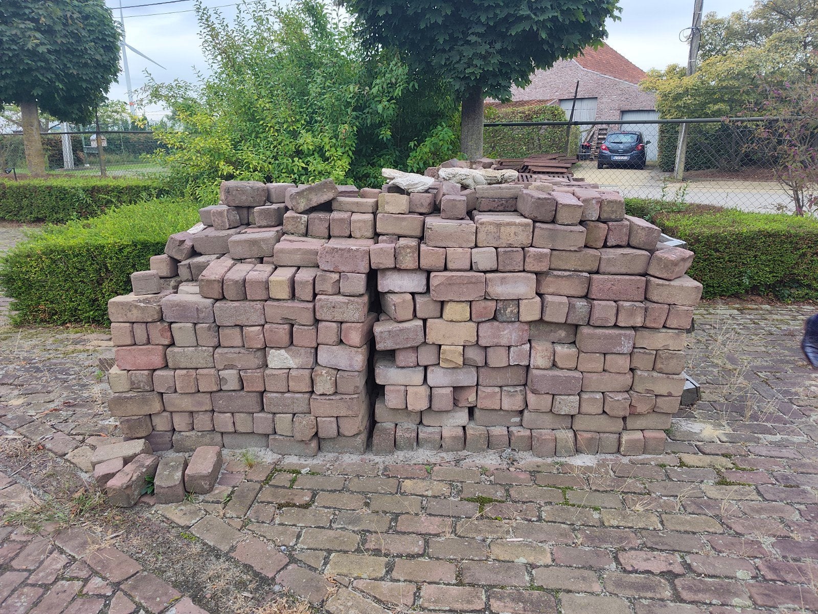 Pavés en terre cuite hollandais, Enlèvement, Autres matériaux, 10 m²² ou plus, Briques