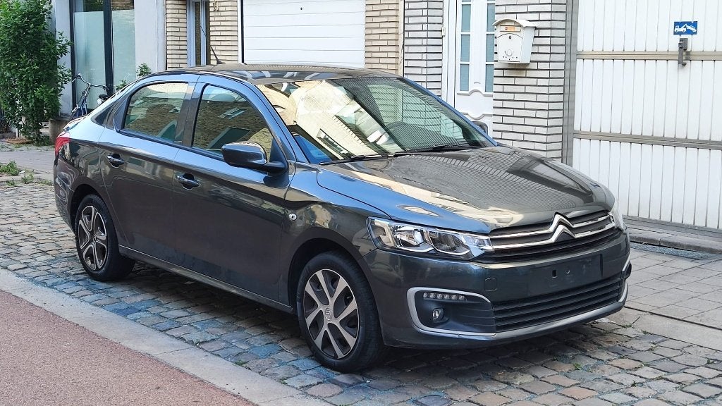2017 Citroën C-Elysée 98 000 km, Auto's, Citroën, Voorwielaandrijving, Stof, 1199 cc, Zwart