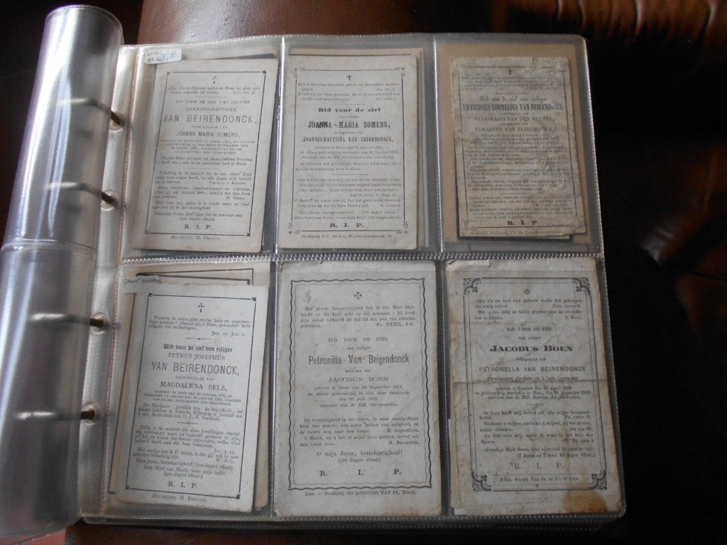 90 antieke bidprentjes  19e eeuw, Verzamelen, Bidprentjes en Rouwkaarten, Ophalen of Verzenden, Bidprentje