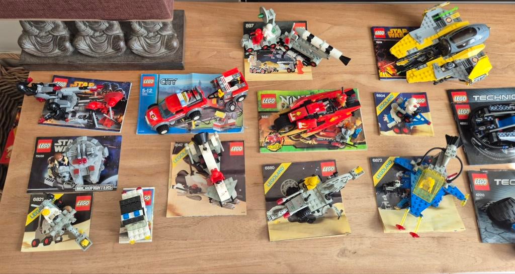 Lego Star Wars, Ophalen